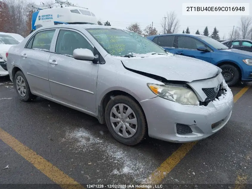 2T1BU40E69C016948 2009 Toyota Corolla Ce