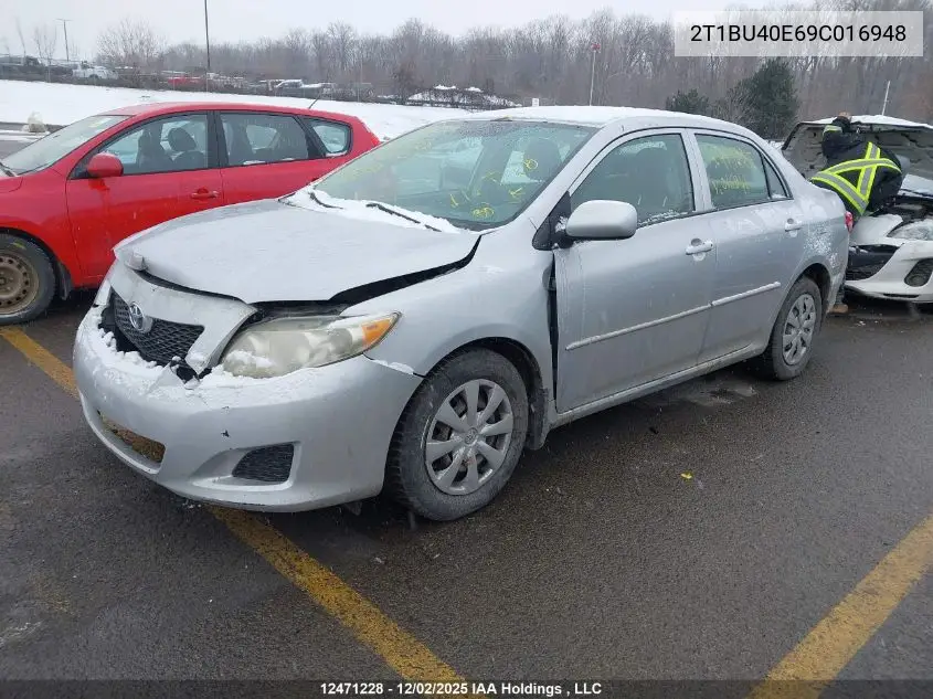 2T1BU40E69C016948 2009 Toyota Corolla Ce