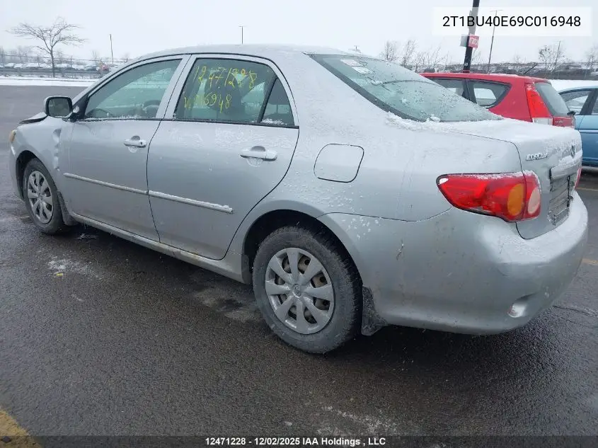 2T1BU40E69C016948 2009 Toyota Corolla Ce