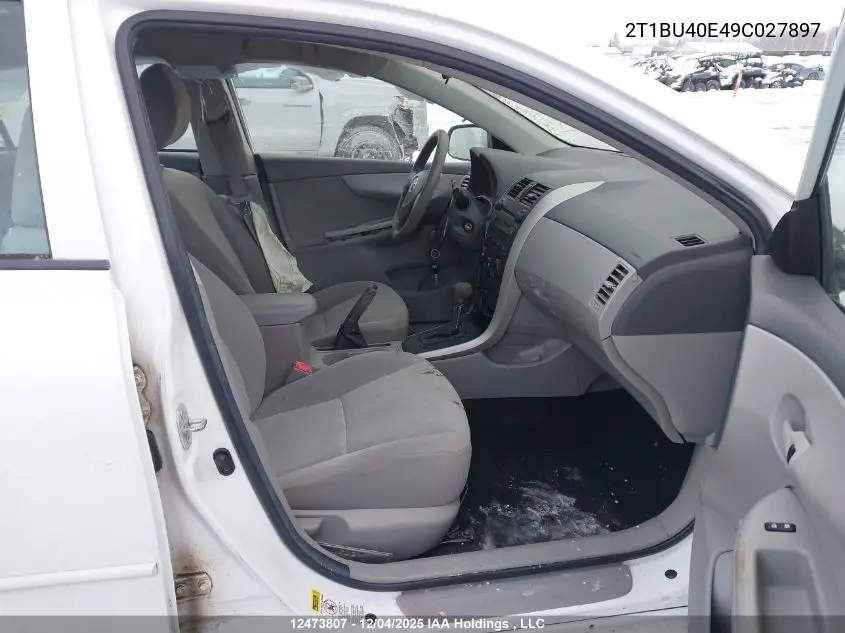2T1BU40E49C027897 2009 Toyota Corolla Ce