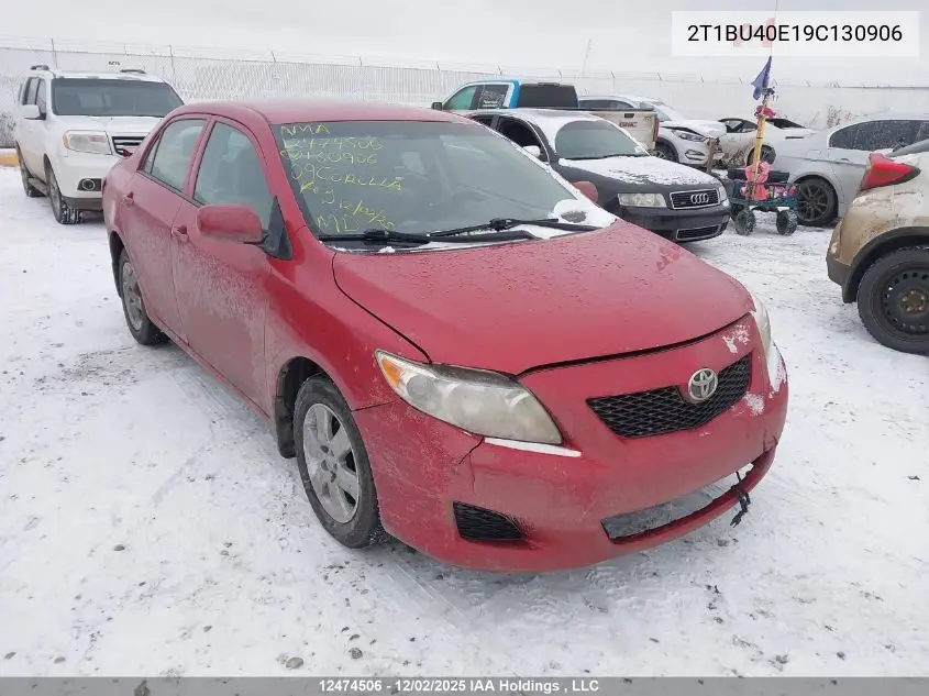 2T1BU40E19C130906 2009 Toyota Corolla Ce