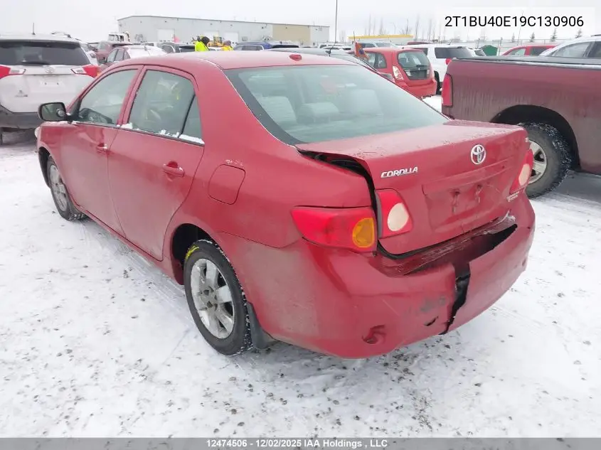 2T1BU40E19C130906 2009 Toyota Corolla Ce