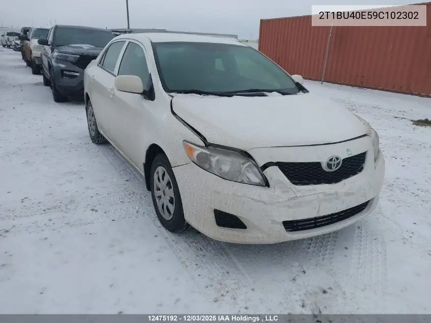 2T1BU40E59C102302 2009 Toyota Corolla Ce