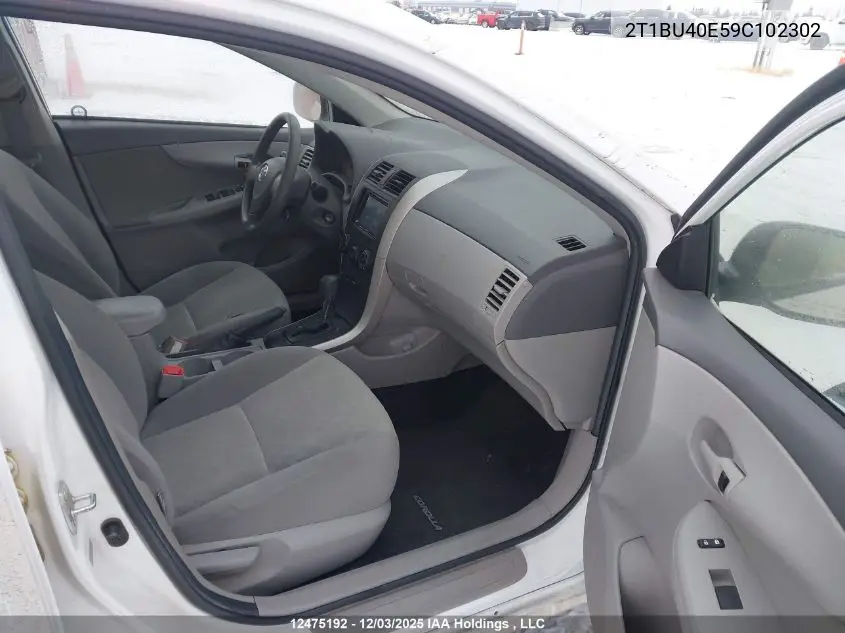 2T1BU40E59C102302 2009 Toyota Corolla Ce