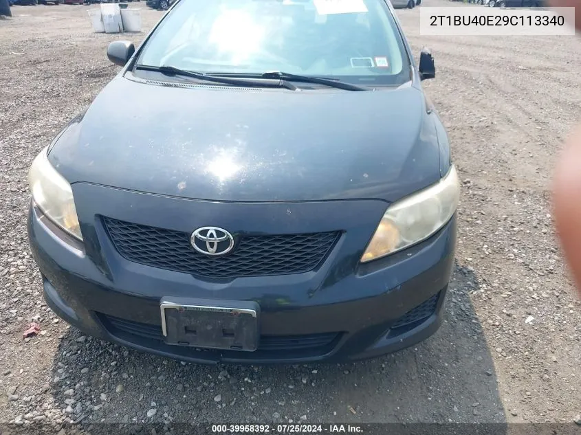 2T1BU40E29C113340 2009 Toyota Corolla Le/S/Xle