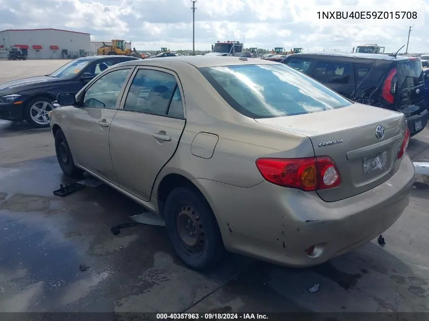 1NXBU40E59Z015708 2009 Toyota Corolla Le