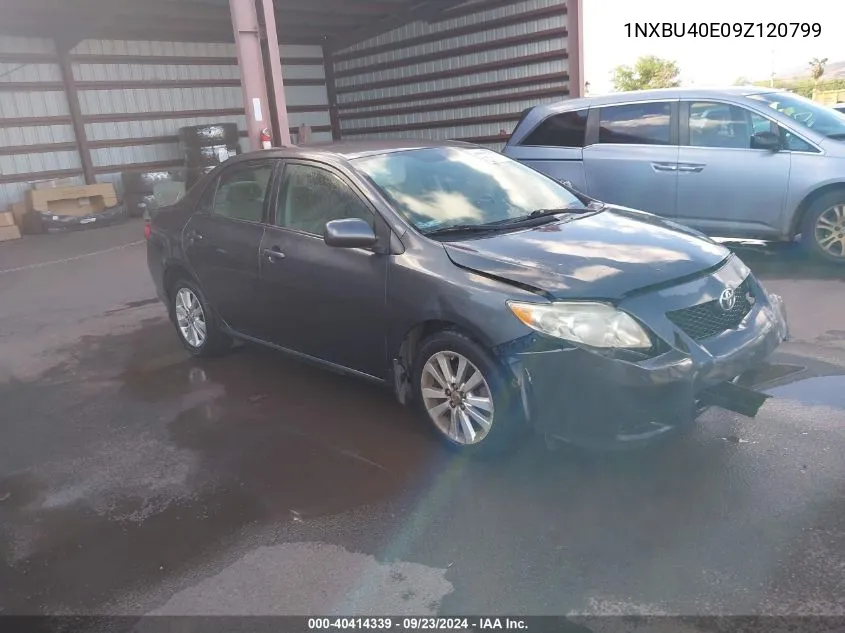 1NXBU40E09Z120799 2009 Toyota Corolla Le