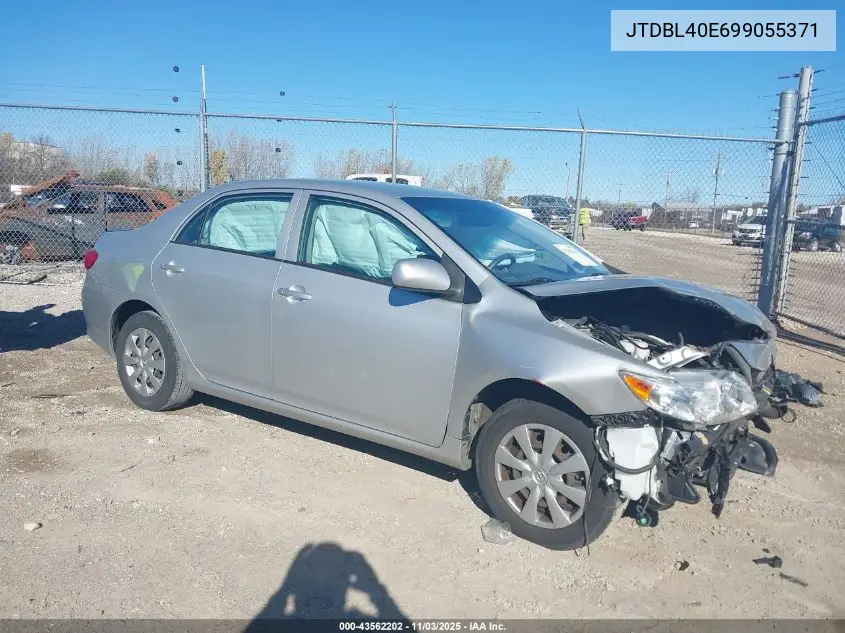 JTDBL40E699055371 2009 Toyota Corolla Le