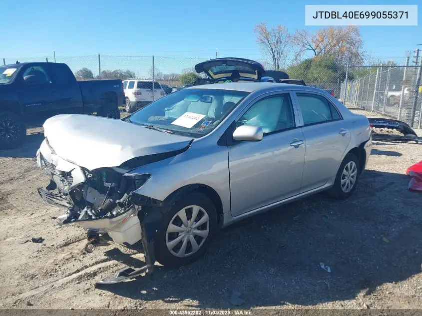 JTDBL40E699055371 2009 Toyota Corolla Le