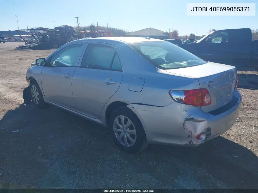 JTDBL40E699055371 2009 Toyota Corolla Le