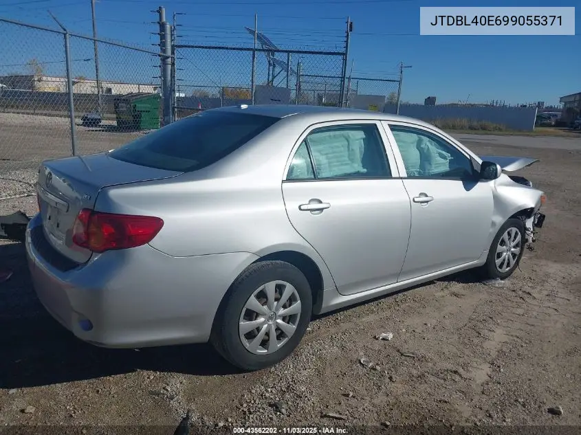 JTDBL40E699055371 2009 Toyota Corolla Le