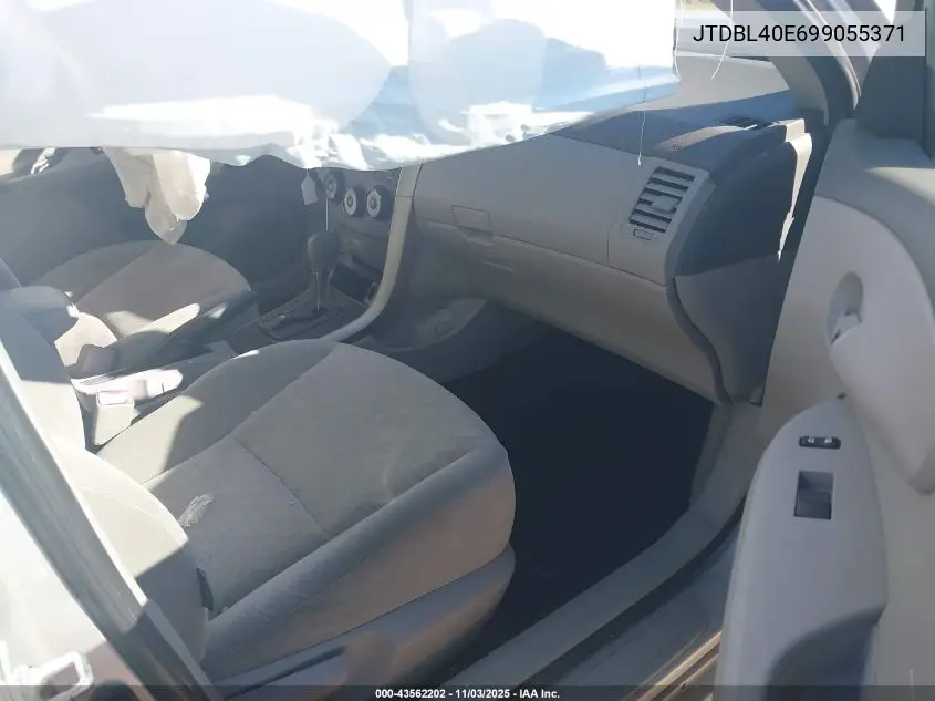 JTDBL40E699055371 2009 Toyota Corolla Le