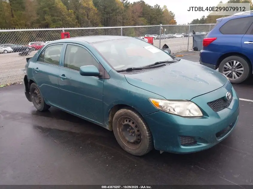 JTDBL40E299079912 2009 Toyota Corolla Le/Xle