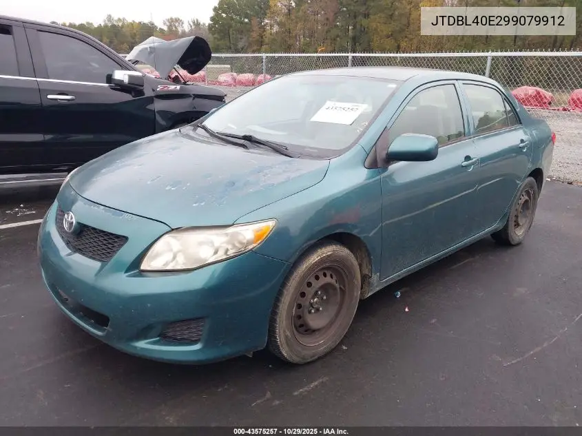 JTDBL40E299079912 2009 Toyota Corolla Le/Xle