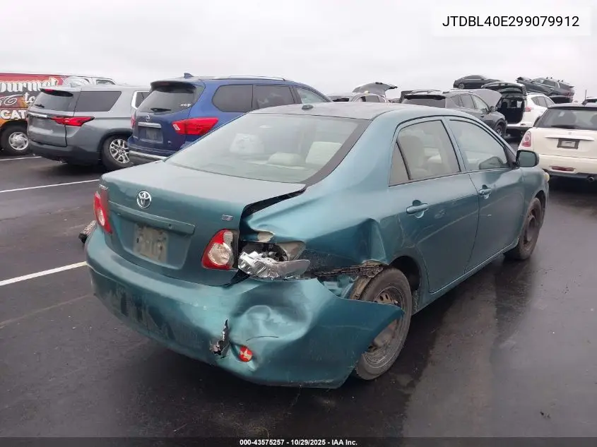 JTDBL40E299079912 2009 Toyota Corolla Le/Xle
