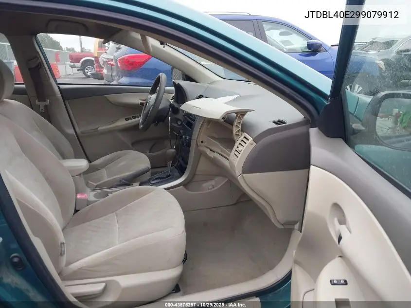 JTDBL40E299079912 2009 Toyota Corolla Le/Xle