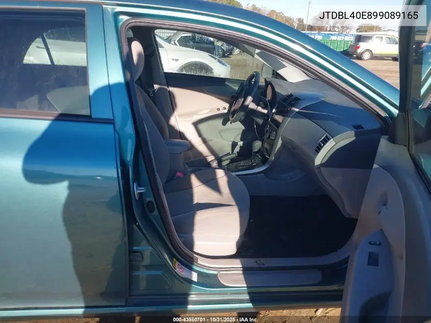JTDBL40E899089165 2009 Toyota Corolla Le