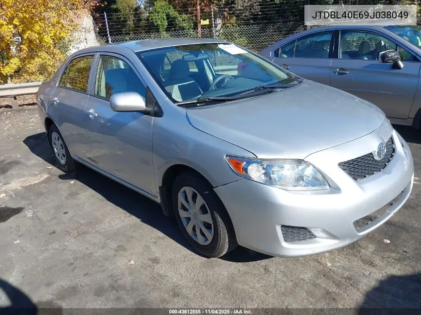 JTDBL40E69J038049 2009 Toyota Corolla Le