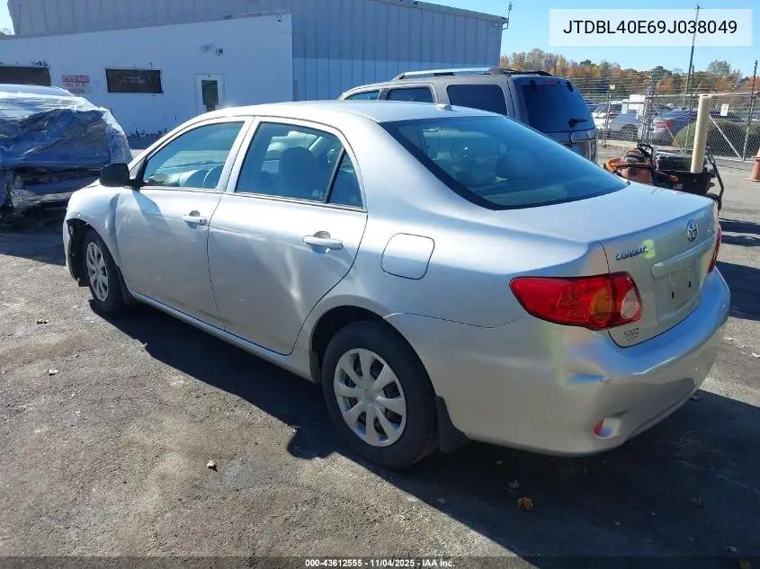 JTDBL40E69J038049 2009 Toyota Corolla Le