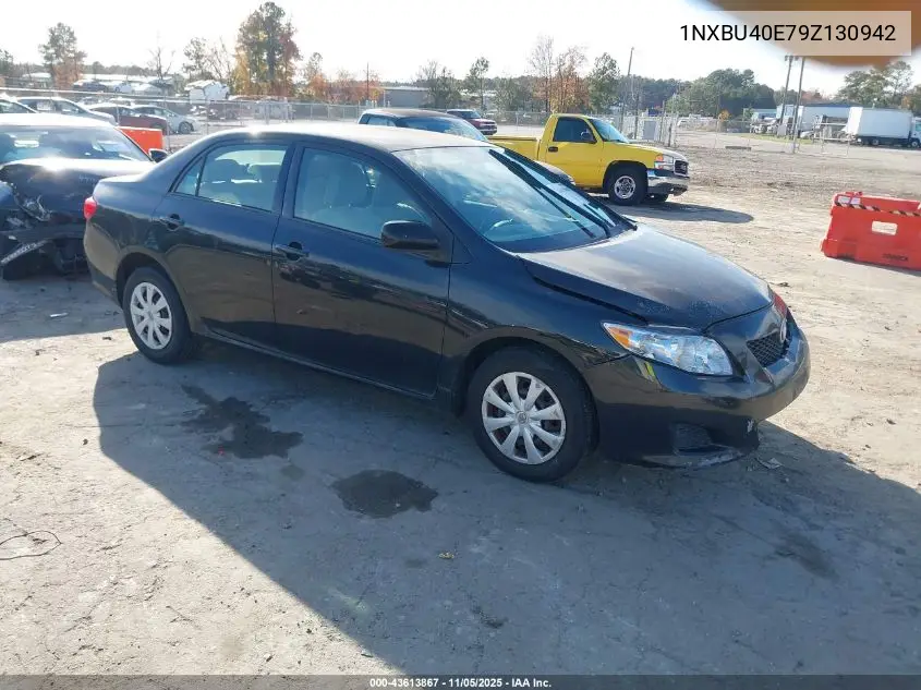 1NXBU40E79Z130942 2009 Toyota Corolla Le