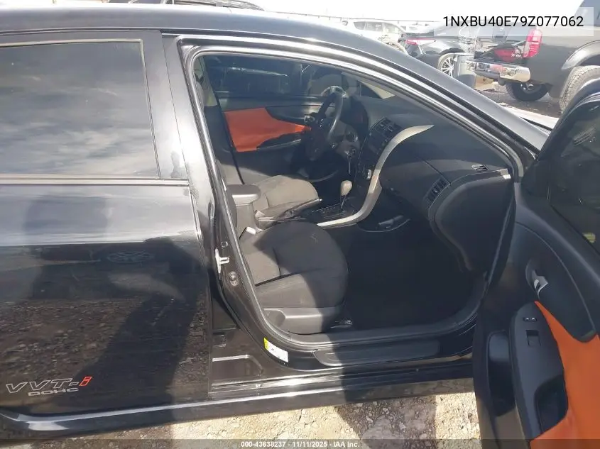 1NXBU40E79Z077062 2009 Toyota Corolla S