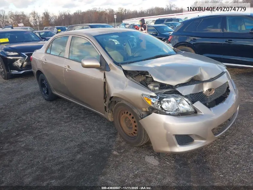 1NXBU40E49Z074779 2009 Toyota Corolla Le