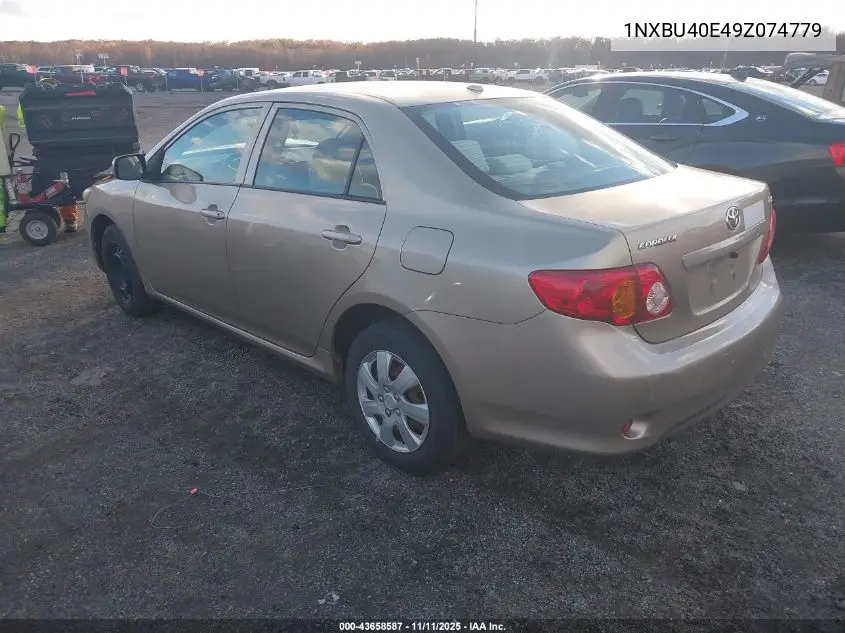 1NXBU40E49Z074779 2009 Toyota Corolla Le