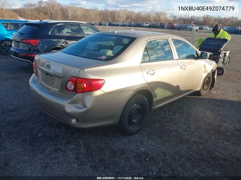 1NXBU40E49Z074779 2009 Toyota Corolla Le