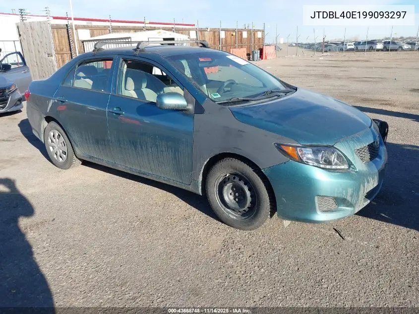 JTDBL40E199093297 2009 Toyota Corolla Le