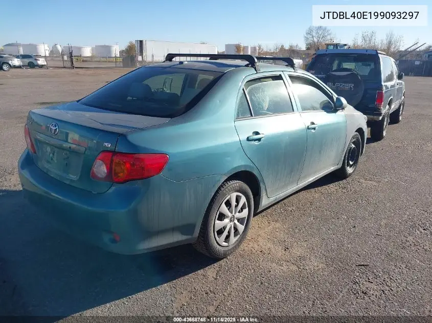 JTDBL40E199093297 2009 Toyota Corolla Le