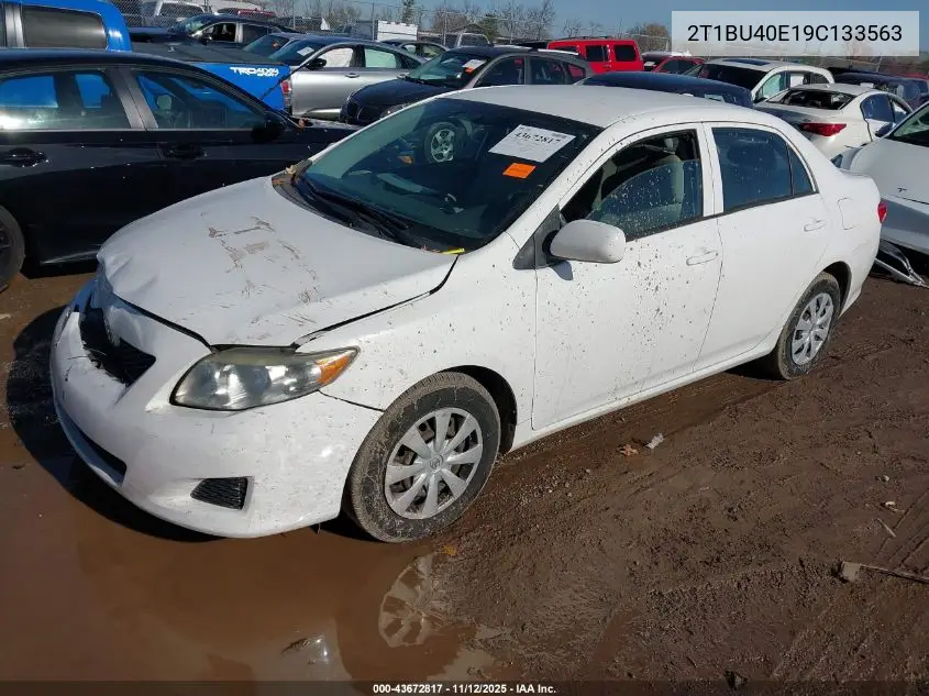 2T1BU40E19C133563 2009 Toyota Corolla Le