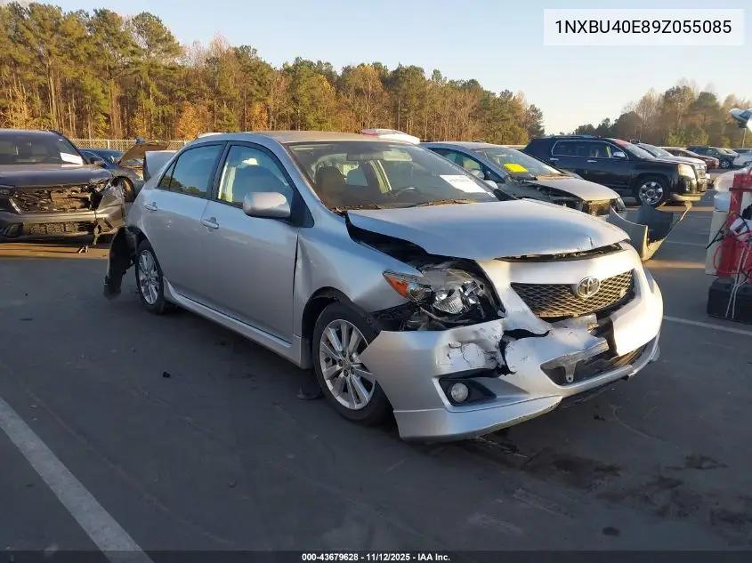 1NXBU40E89Z055085 2009 Toyota Corolla S