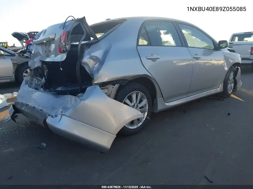 1NXBU40E89Z055085 2009 Toyota Corolla S