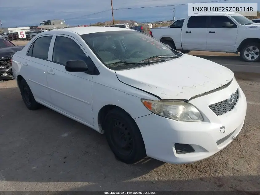 1NXBU40E29Z085148 2009 Toyota Corolla