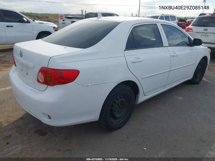 1NXBU40E29Z085148 2009 Toyota Corolla