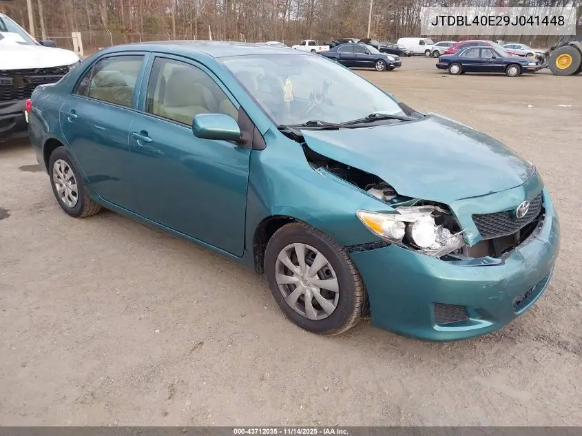 JTDBL40E29J041448 2009 Toyota Corolla Le