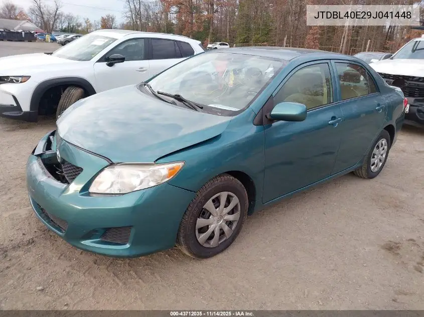 JTDBL40E29J041448 2009 Toyota Corolla Le
