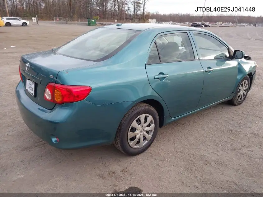 JTDBL40E29J041448 2009 Toyota Corolla Le