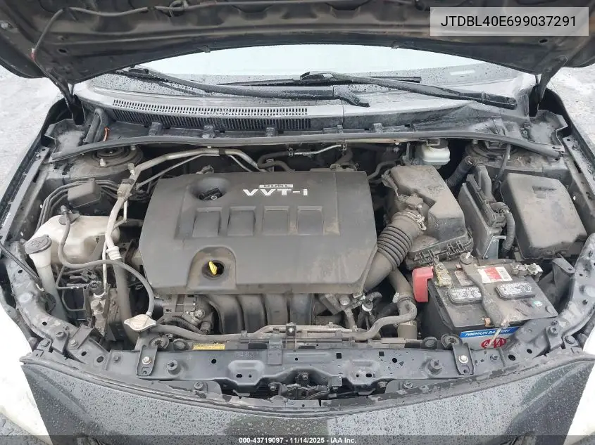 JTDBL40E699037291 2009 Toyota Corolla Le