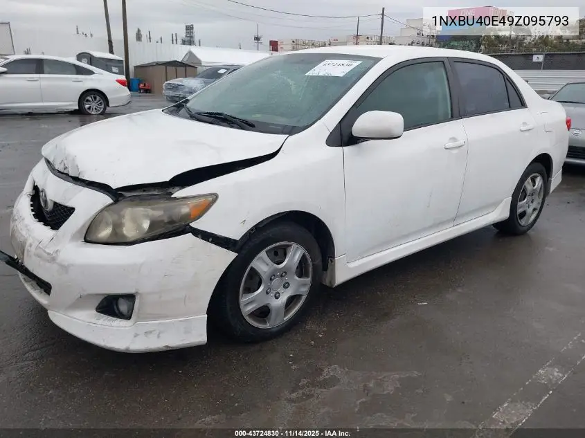 1NXBU40E49Z095793 2009 Toyota Corolla S