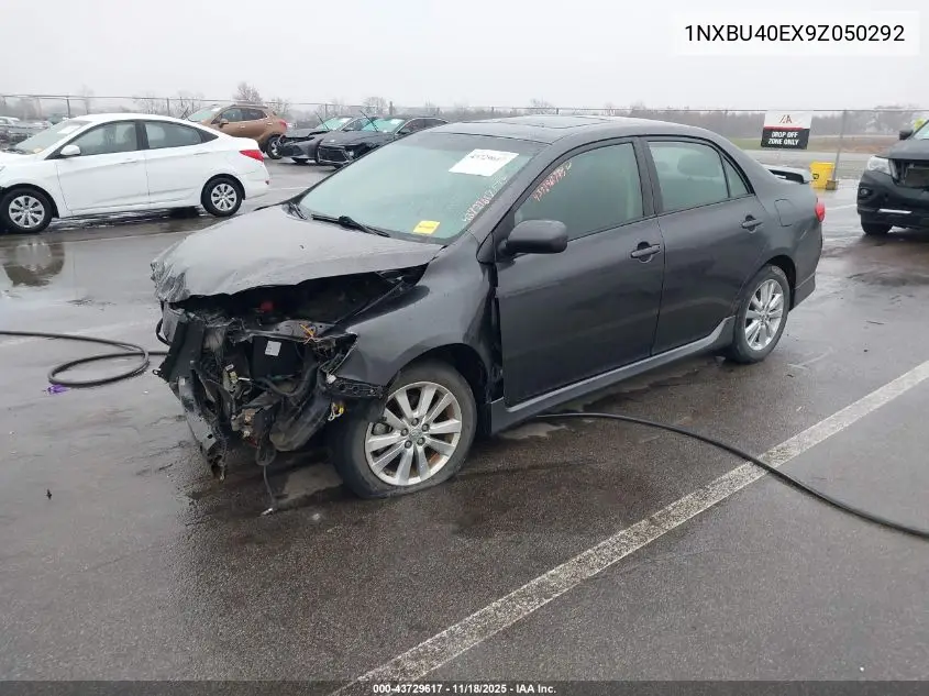 1NXBU40EX9Z050292 2009 Toyota Corolla S