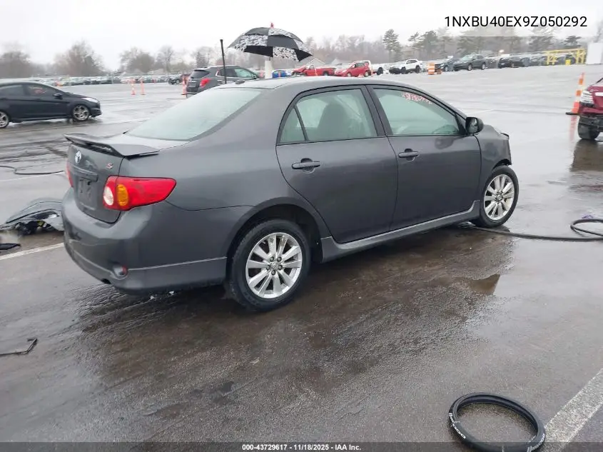 1NXBU40EX9Z050292 2009 Toyota Corolla S