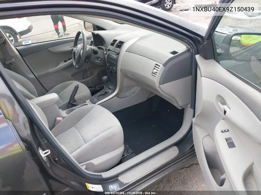 1NXBU40EX9Z150439 2009 Toyota Corolla Le