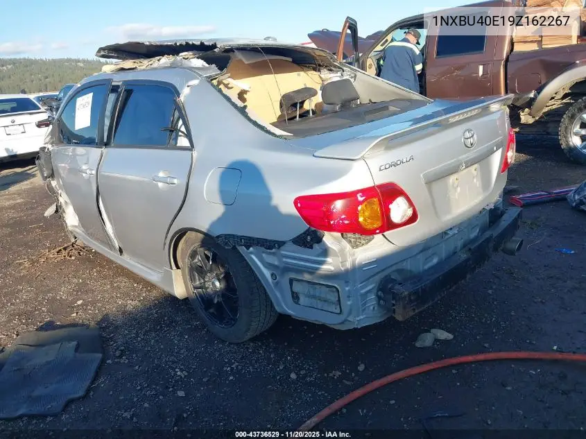 1NXBU40E19Z162267 2009 Toyota Corolla S