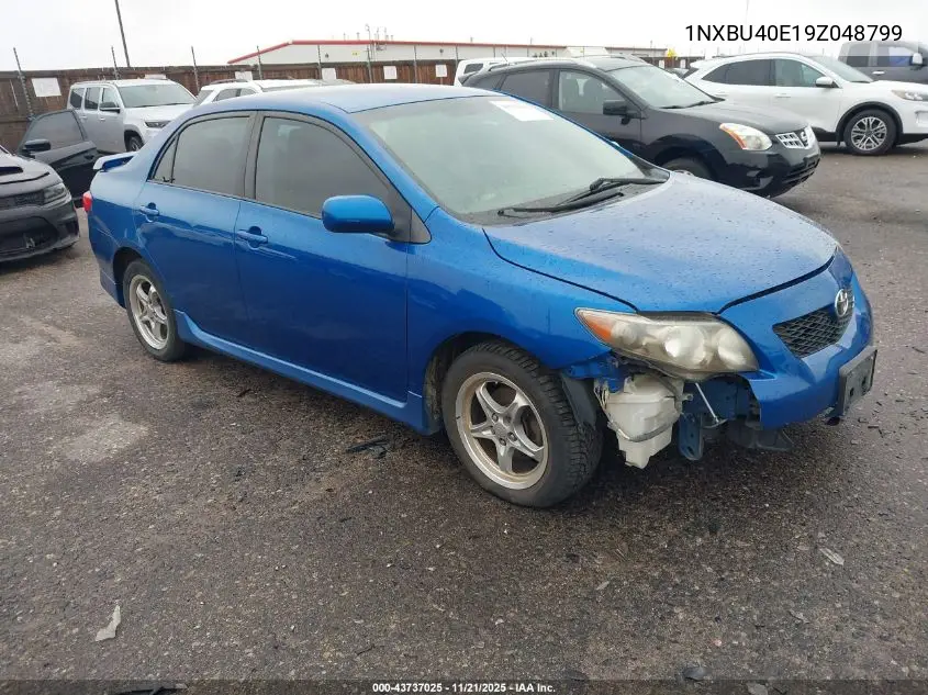 1NXBU40E19Z048799 2009 Toyota Corolla S