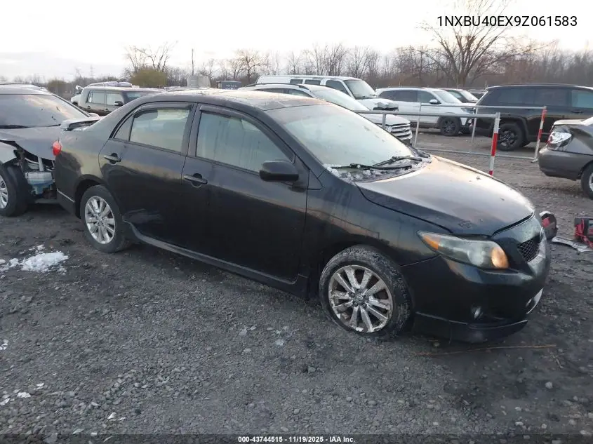 1NXBU40EX9Z061583 2009 Toyota Corolla S