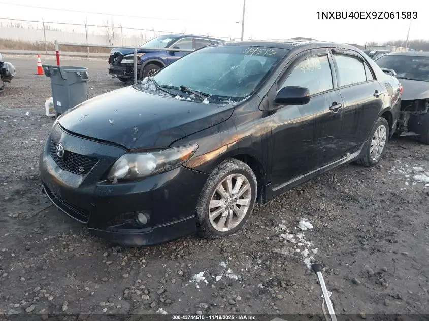 1NXBU40EX9Z061583 2009 Toyota Corolla S