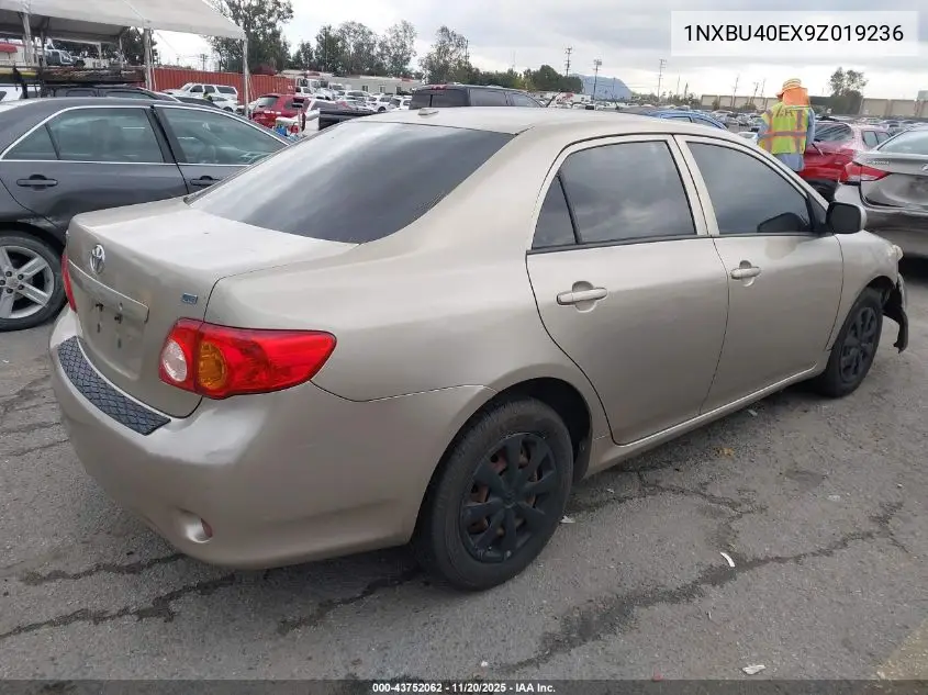 1NXBU40EX9Z019236 2009 Toyota Corolla Le