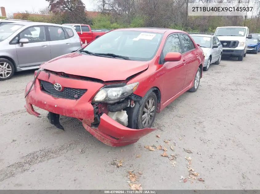 2T1BU40EX9C145937 2009 Toyota Corolla S