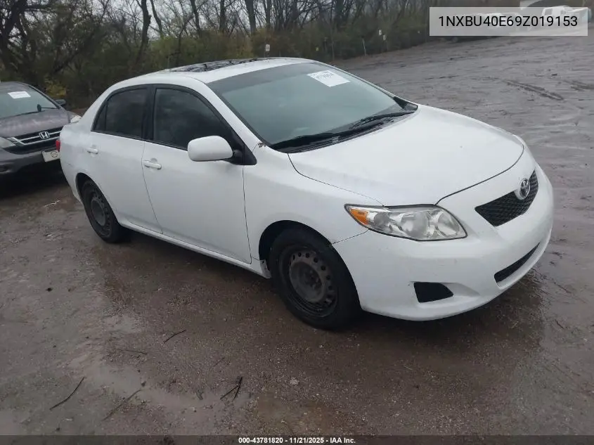 1NXBU40E69Z019153 2009 Toyota Corolla Xle